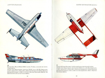 Privatflugzeuge von 1946 bis heute