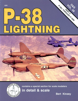 P-38 Lightning - Part 2 P38J Through P-38M: in detail & scale Vol. 58