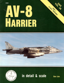 AV-8 Harrier - Part 1 U.S.M.C. Versions: in detail & scale Vol. 28