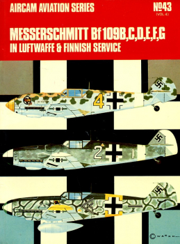 Messerschmitt Bf 109 B, C, D, E, F, G: in Luftwaffe and Finnish Service