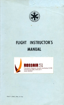 Flight Instructor's Manual
