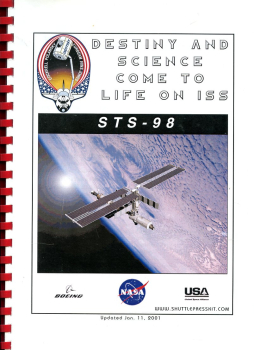 STS-98 Destiny and Science Come to Life on ISS