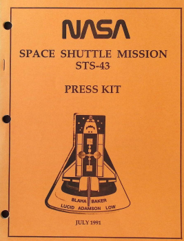 NASA Press Kit for the Space Shuttle Mission STS-43
