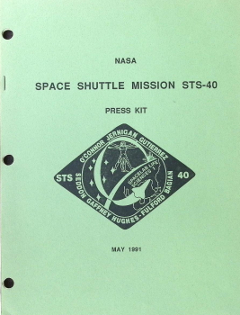 NASA Press Kit for the Space Shuttle Mission STS-40