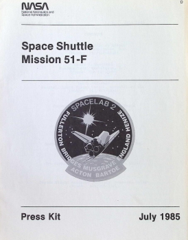 NASA Press Kit for the Space Shuttle Mission 51-F