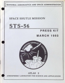 NASA Press Kit for the Space Shuttle Mission STS-56: Atlas 2 - Atmospheric Laboratory for Science and Applications