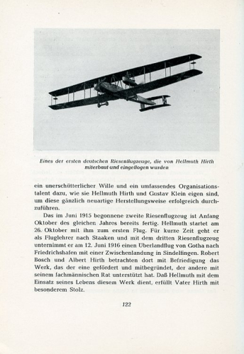 Hirth - Vater - Helmuth -  Wolf: Erfinder - Rennfahrer - Flieger