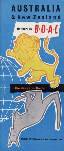 Austria & New Zealand - Fly There by BOAC: The Kangaroo Route