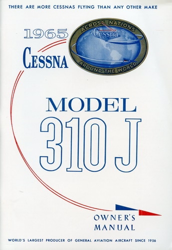 Cessna 1965 Model 310J Owner's Manual