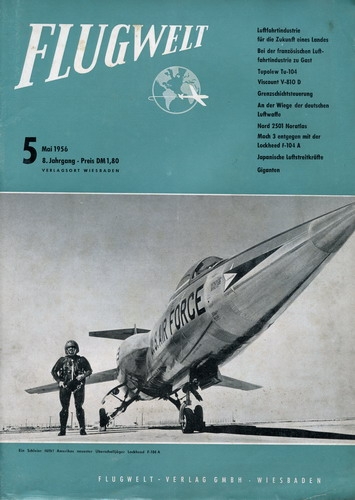 Flugwelt - 1956 Heft 5 Mai: Offizielles Organ des Bundesverbandes der Deutschen Luftfahrtindustrie e.V.
