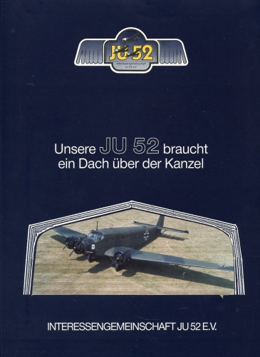 Unsere Ju 52 auf dem Fliegerhorst Wunstorf