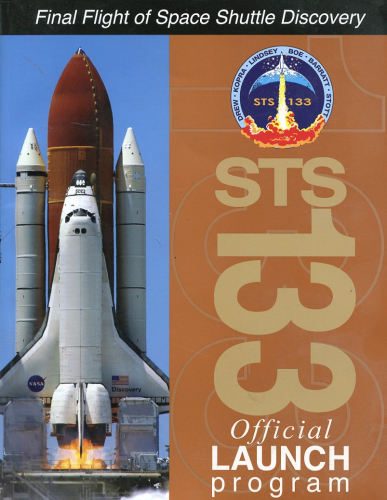 Final Flight of Space Shuttle Discovery: STS 133 Official Launch Program