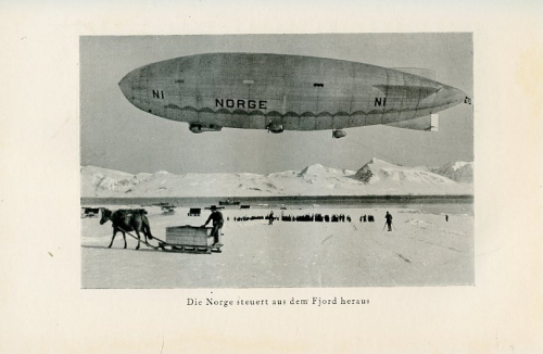 Der erste Flug über das Polarmeer