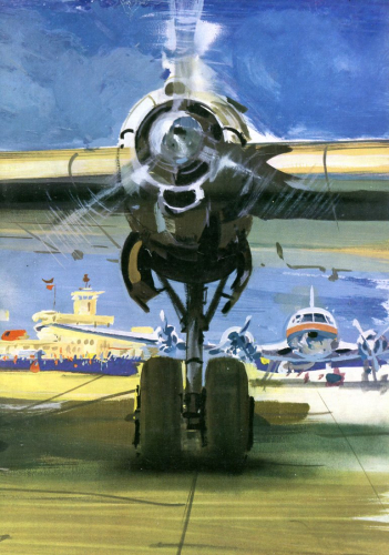 30 Jahre Verkehrsflughafen Düsseldorf: 1927 bis 1957